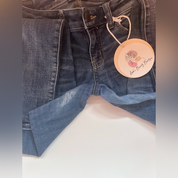 American Eagle Outfitters Women's Blue Jeans (F) - Picture 5 of 6